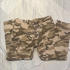 Ecko Unlimited Tan Camouflage Cargo Pants